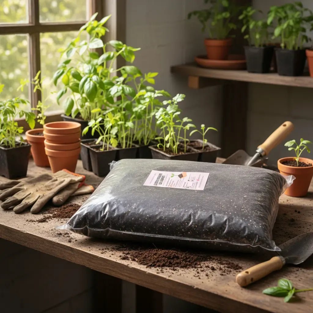 Sustrato Premium Con Compost 10 Litros